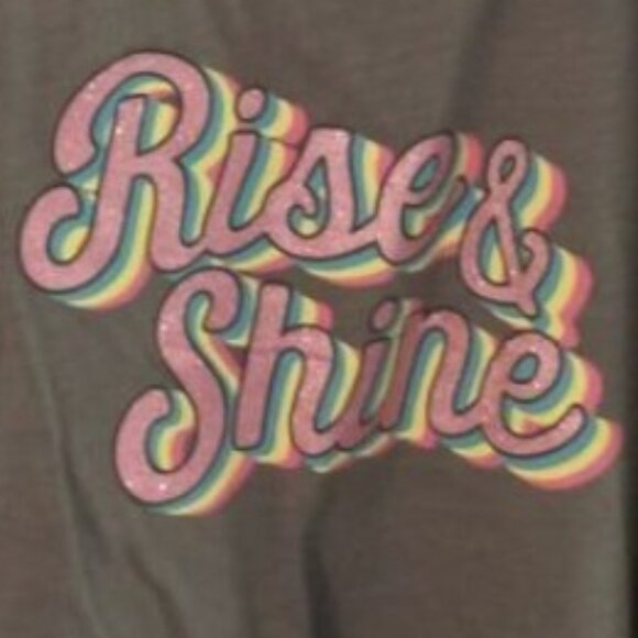 SECRET TREASURES womens gray rise & shine tanktop size small 4-6  w-115 - Picture 2 of 2